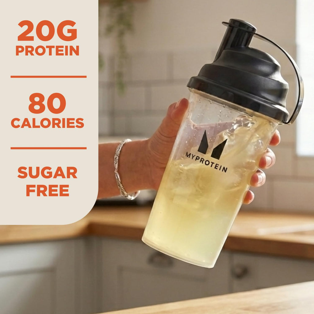 Myprotein Clear Whey Isolate Protein Powder, 1.1 Lb (20 Servings) Peach Mango, 20g Protein per Serving, Naturally Flavored Drink Mix