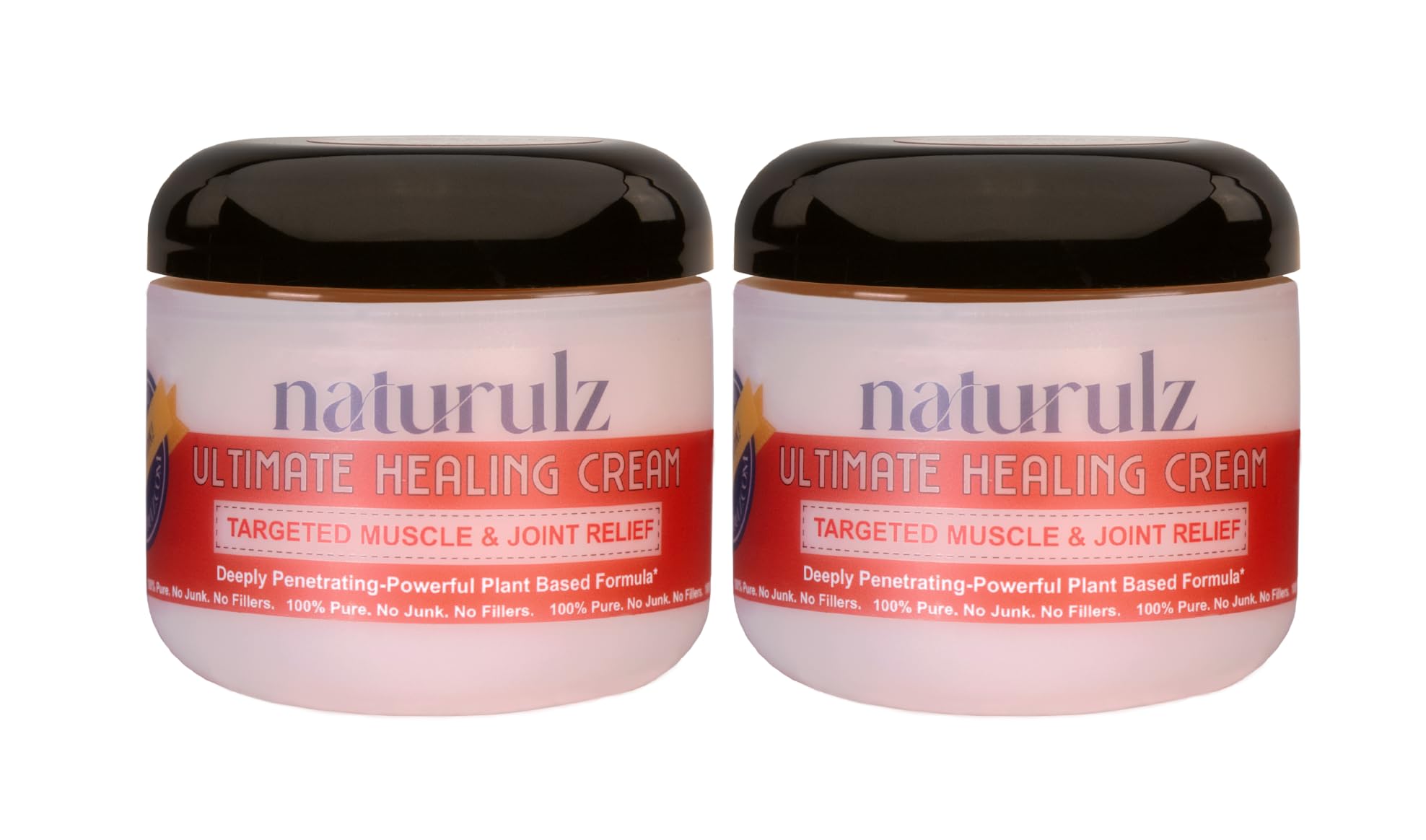 Naturulz Ultimate Healing Cream 4oz Bundle & Save – Plant-Based Topical for Daily Relief of Soreness, Stiffness & Discomfort in Back, Shoulder, Knee, Neck & Foot, Lightweight, Clean Ingredients NaturulzBuy Supplements Australia