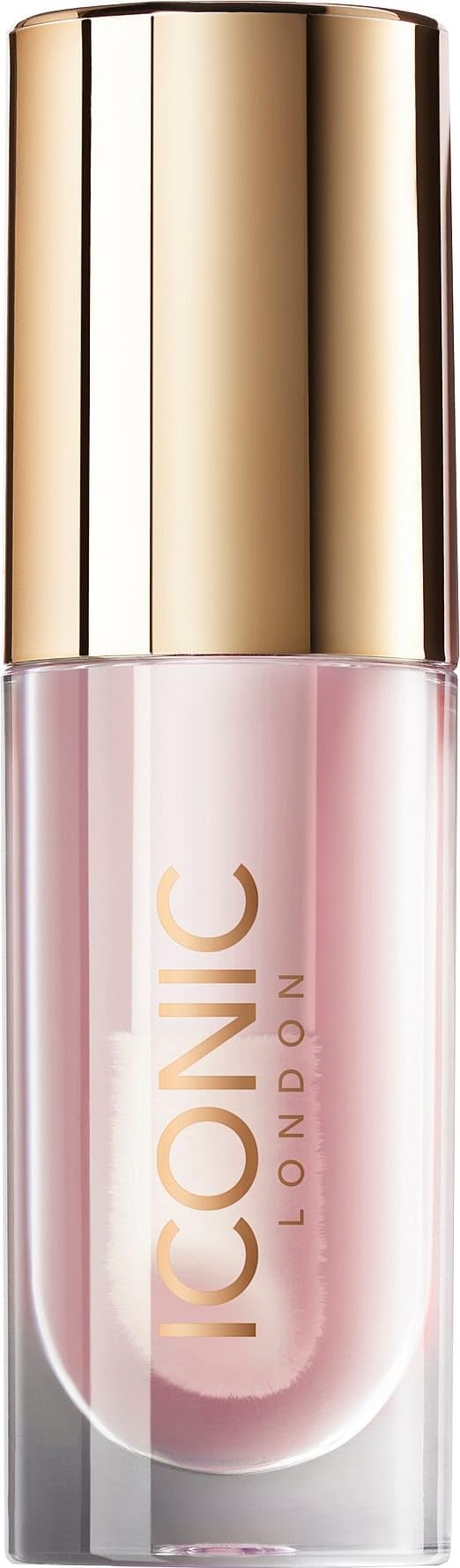 ICONIC LONDON Lustre Lip Oil | Non Sticky, Moisturizing and High Shine Lip Oil, Containing Vitamin C and Hyaluronic Acid, Cruelty Free, Vegan Makeup, Sugar Mama (Pink), 6 mL/ 0.2 Fl Oz ICONIC LONDON buy supplements Au
