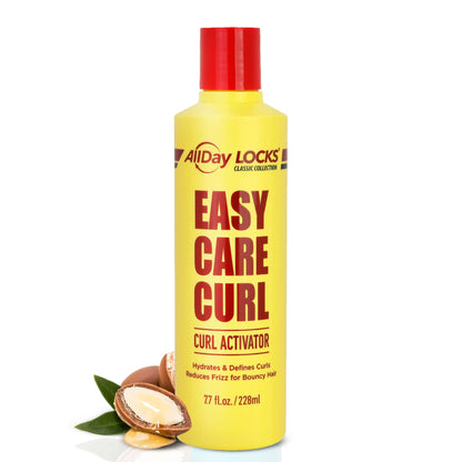 AllDay Locks Classic Easy Care Curl Activator - Activator Product for Curly Hair, Defines & Moisturizes Strands, Milky Cream Product for Men and Women, Easy Curling and Styling - 7.7 oz Bottle AllDay LocksBuy Supplements Australia