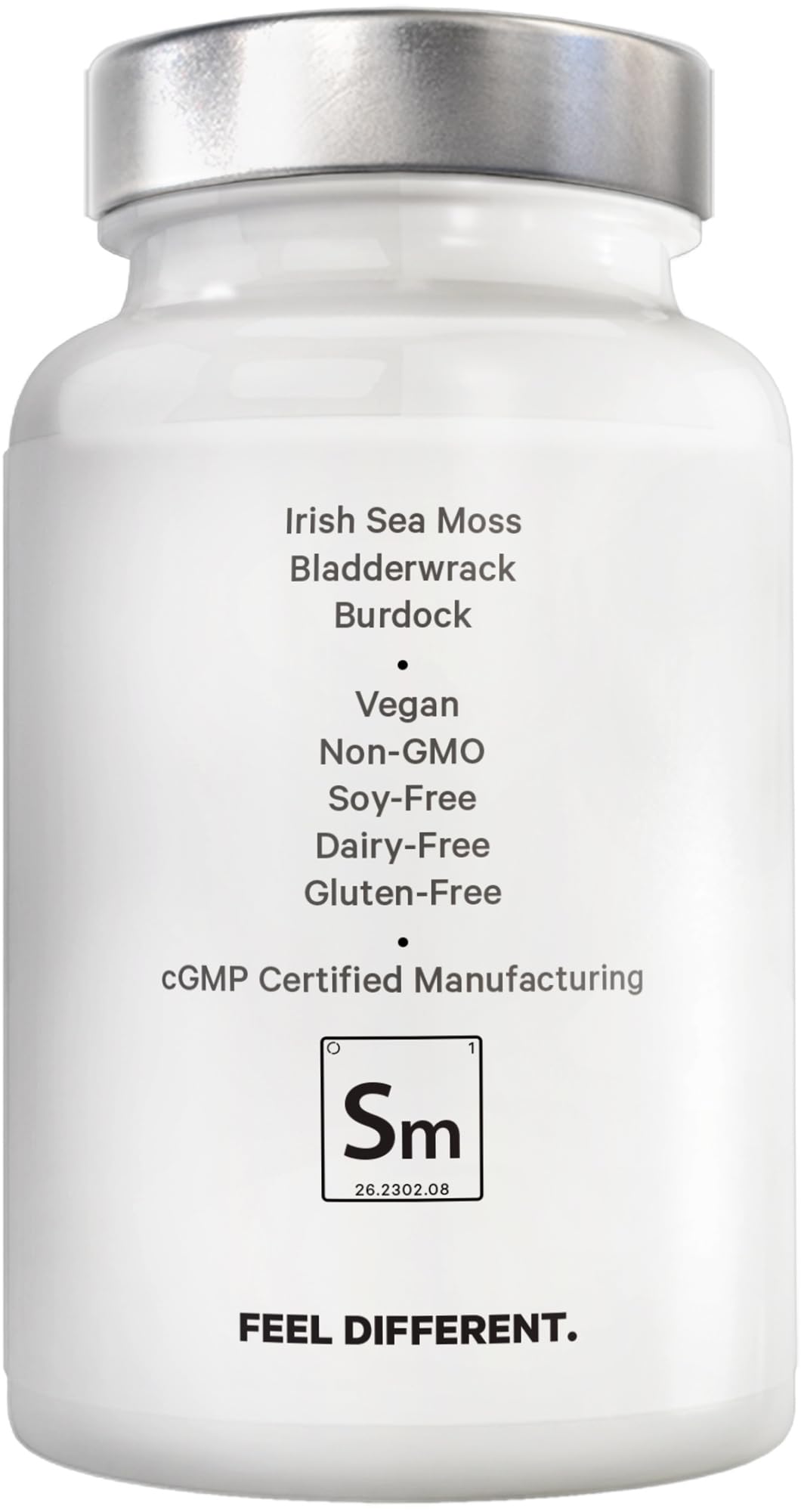 Amen Sea Moss Supplement - 1000mg Organic Irish Sea Moss, Bladderwrack, Burdock - Vitamin C, Aloe Vera, Black Pepper - Seaweed Superfood, Vitamins, Minerals, and Antioxidants - Non-GMO - 90 Capsules Amen buy supplements Au