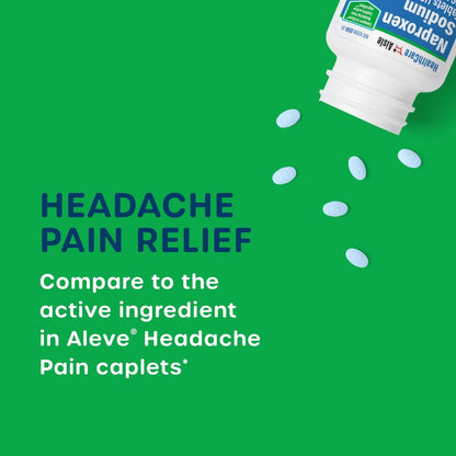 HealthCareAisle Naproxen Sodium, 220 mg - 225 caplets - Headache Pain Reliever, Up to 12 Hours of Relief HealthCareAisleBuy Supplements Australia