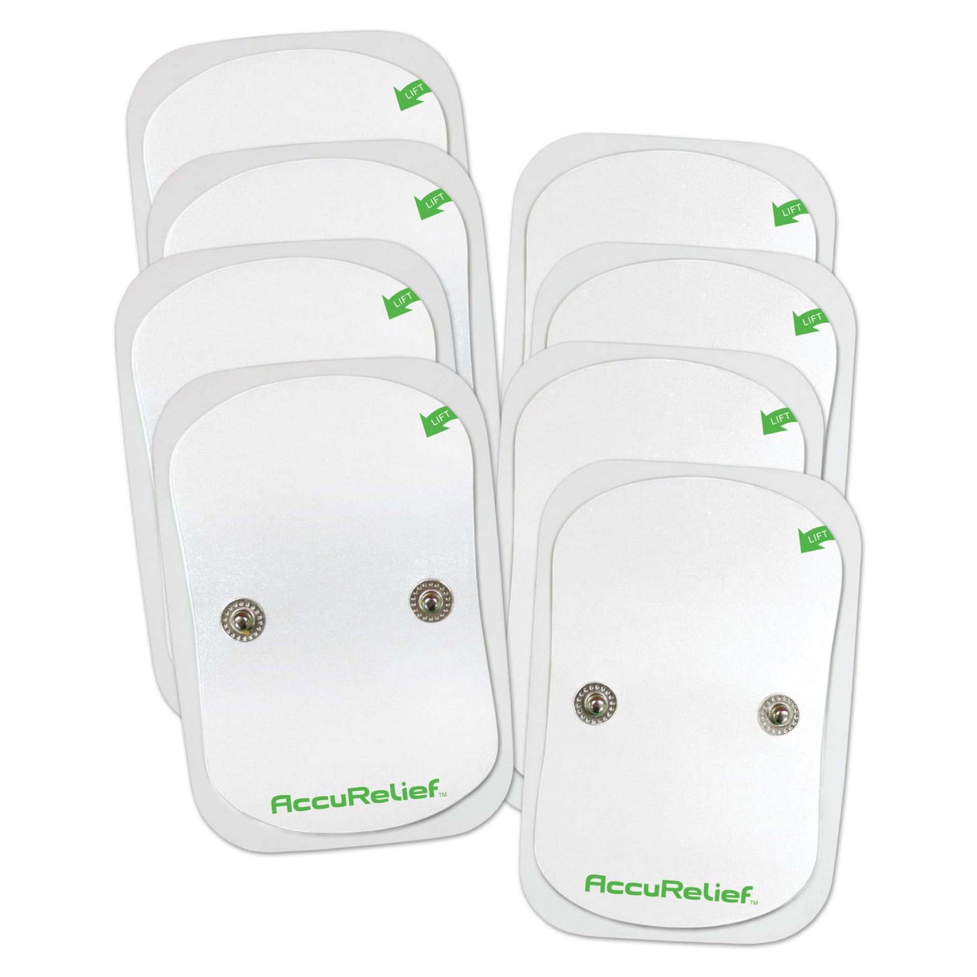 AccuRelief Wireless TENS Electrotherapy Pain Relief System Supply Kit (Packaging May Vary), Works with AccuRelief Wireless Remote Control TENS Device (ACRL-9000), 2 Pair (Pack of 1) AccuReliefBuy Supplements Australia