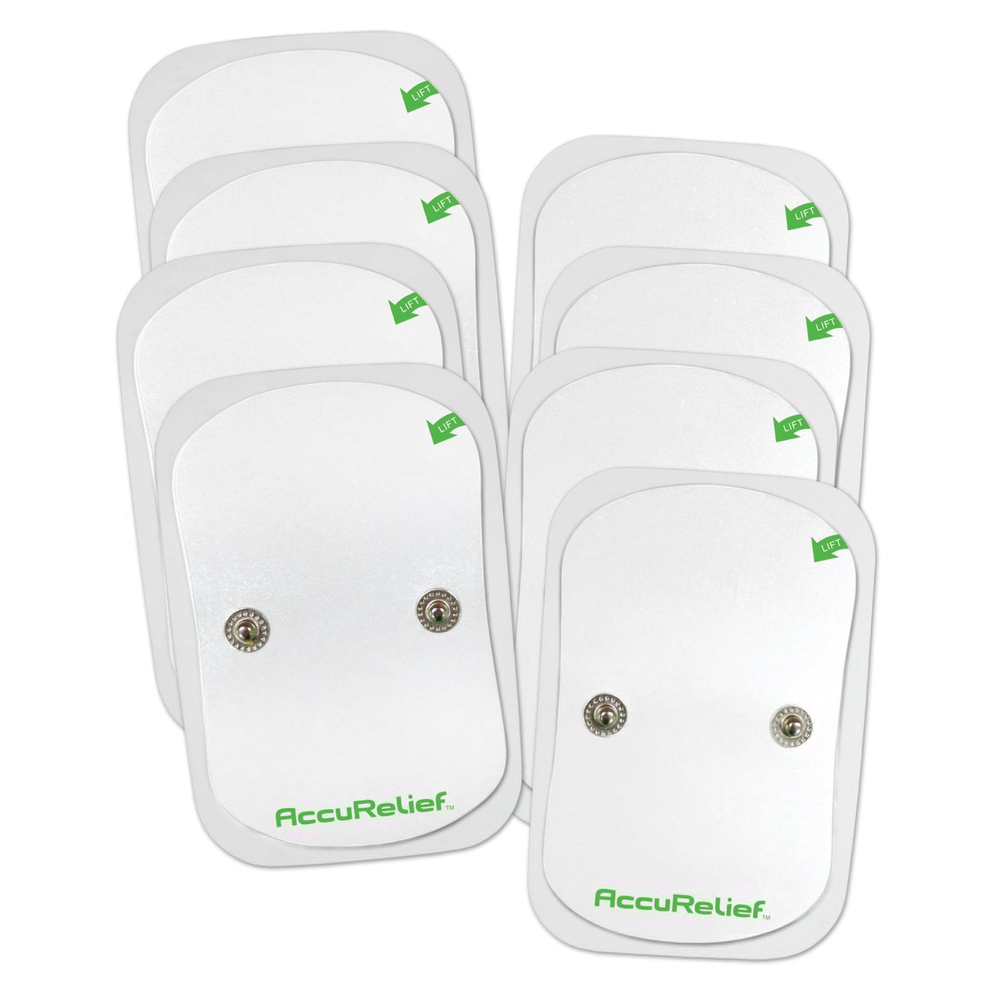 AccuRelief Wireless TENS Electrotherapy Pain Relief System Supply Kit (Packaging May Vary), Works with AccuRelief Wireless Remote Control TENS Device (ACRL-9000), 2 Pair (Pack of 1) AccuReliefBuy Supplements Australia