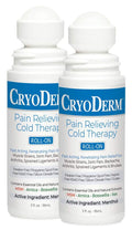 Cryoderm Pain Relieving Roll On 3 oz 2 PACK CryoDermBuy Supplements Australia