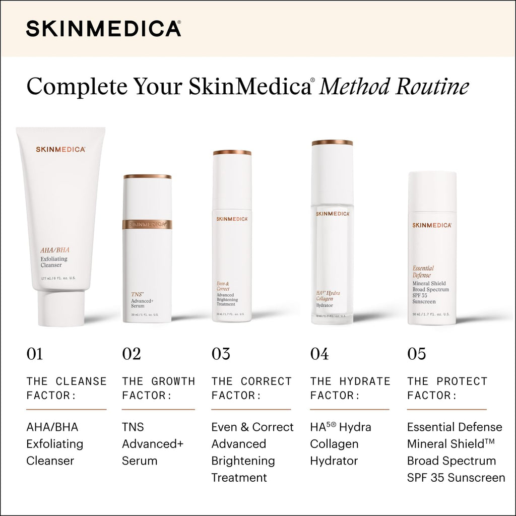 SkinMedica AHA/BHA Exfoliating Face Wash (NEW PACKAGING),Gentle Facial Exfoliating Scrub with Jojoba Oil for Smoother, Radiant Skin - Helps Improve the Appearance of Skin Tone & Texture (6 Fl Oz) SkinMedicaBuy Supplements Australia