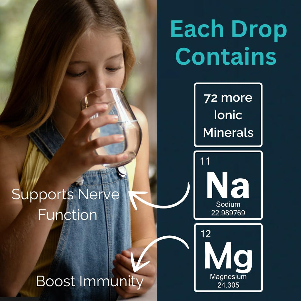 MAYU Trace Mineral Drops - 3 Bottles - 80+ Full-Spectrum Ionic Minerals for Water - Great-Tasting Mineral Supplement for Hydration - Magnesium, Potassium & Zinc - No Additives - 90 Servings mayu buy supplements Au