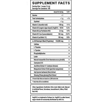 Gamer Supps GG Energy - Good by SMii7Y (100 Servings) - Keto Friendly Gaming Energy and Nootropic Blend, Sugar Free + Organic Caffeine + Vitamins + Immune Support, Powder Drink Gamer SuppsBuy Supplements Australia