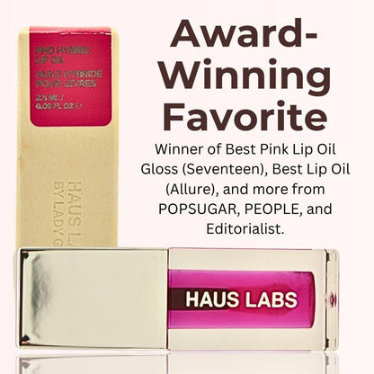 Haus Labs PHD Hybrid Lip Oil 0.09 - Primary Haus LaboratoriesBuy Supplements Australia