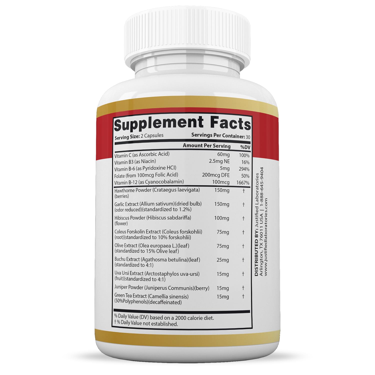 (2 Pack) Blood Balance Advanced Formula 688MG Supplement Pills 120 Capsules Justified LaboratoriesBuy Supplements Australia