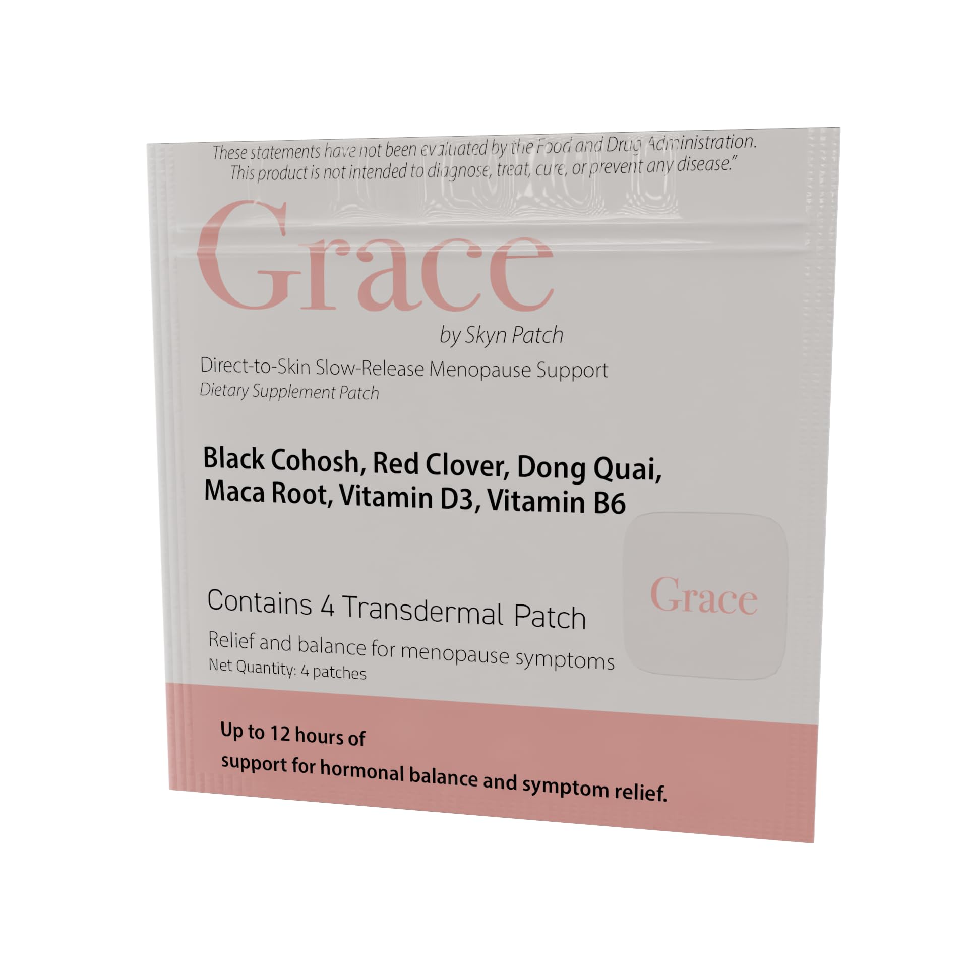 Skyn Patch Grace Transdermal Wellness Patch – Plant Based Daily Adaptogens & Nutrient Support | Transdermal Patch Delivery | 4-Night Pack Skyn PatchBuy Supplements Australia