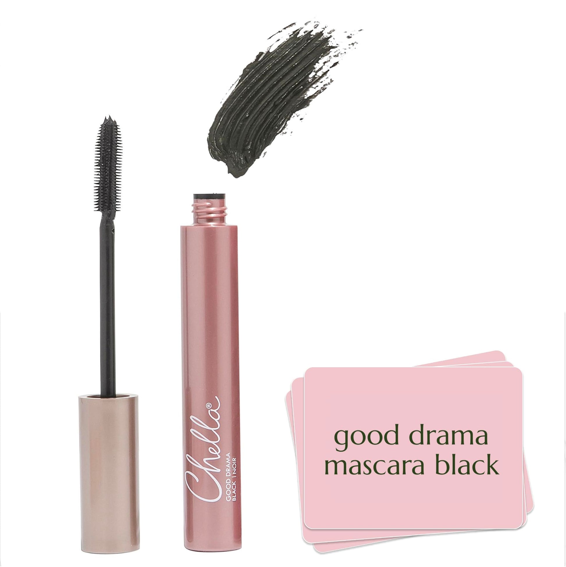 Chella Good Drama Vegan Mascara, 0.33 Fl. Oz (Black) ChellaBuy Supplements Australia