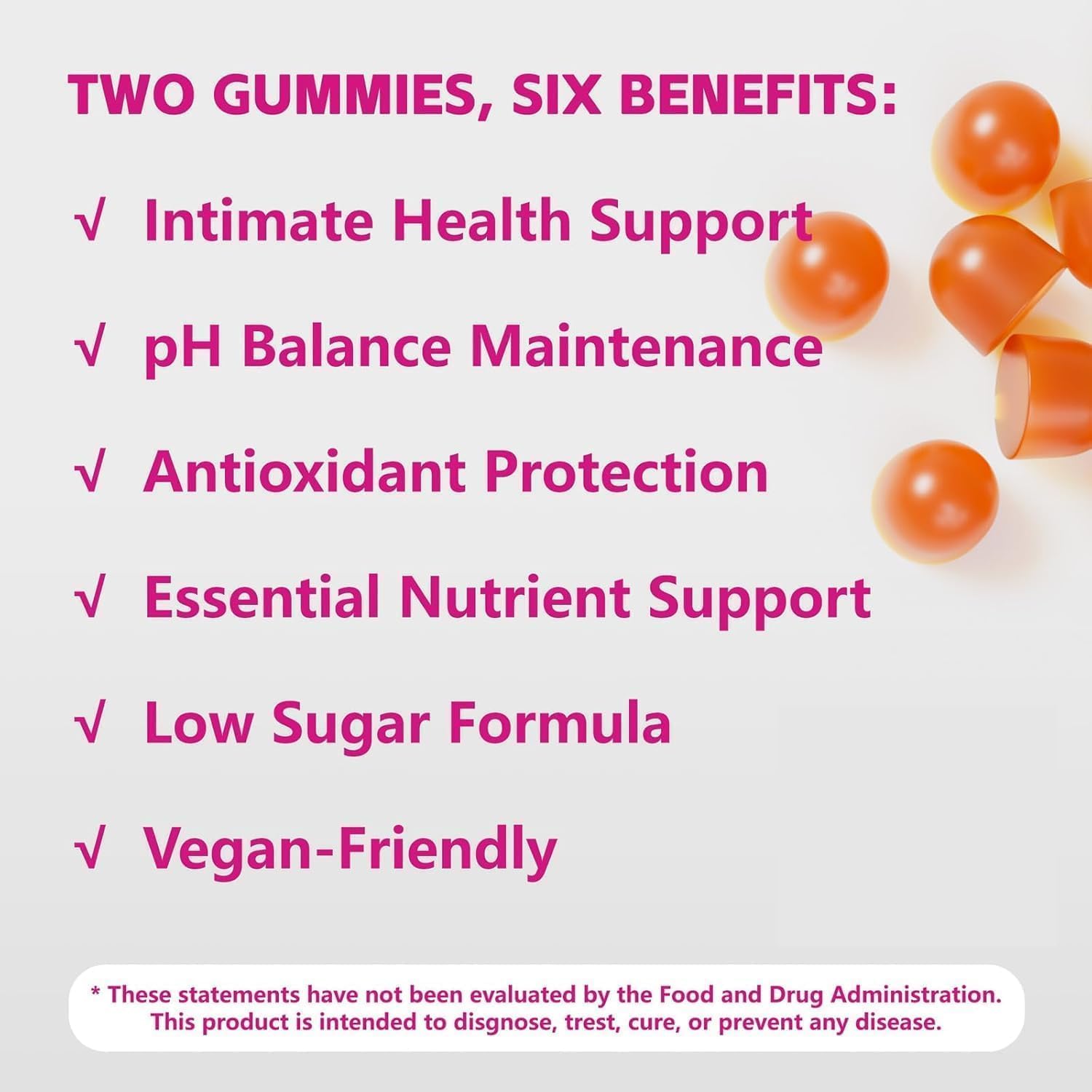 Shytrouy Premium Feminine Balance Gummies for Women, Vaginal Probiotics - pH Balance & Immune Defense Support for Feminine Health, Hawaiian Pineapple Flavor - 60 Count ShytrouyBuy Supplements Australia