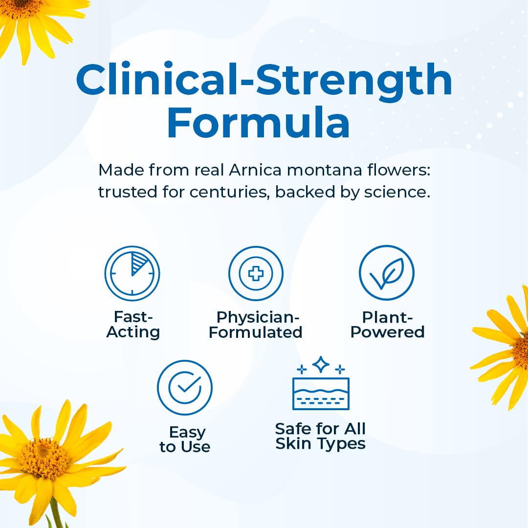 VitaMedica Arnica Montana Tablets & Arnica Gel Bundle – Support for Bruising, Swelling & Soreness, 150 Rapid-Dissolve Tablets + 3 oz Water-Based Gel VitaMedicaBuy Supplements Australia