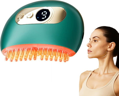 Kinbana Lymphatic Contour Face Brush – Face Massager for Lymphatic Drainage, Double Chin Reducer, and Facial Sculpting – Gentle Vibrating Lymphatic Drainage Tool for Jawline & Puffiness (Green) Kinbana buy supplements Au