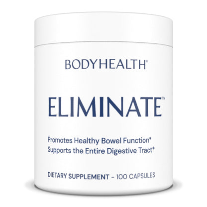 BodyHealth Intestinal Cleanse - Eliminate, Colon Cleanser Detox, Gentle Laxative Pills and Bowel Flush Constipation Relief for Adults, Body Cleanse for Colon Health