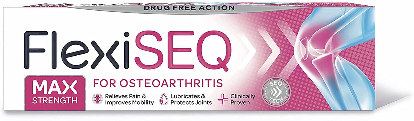 FLEXISEQ 50G GEL **** VALUE 4PK **** (Pain associated with Osteoarthritis) FlexiseqBuy Supplements Australia