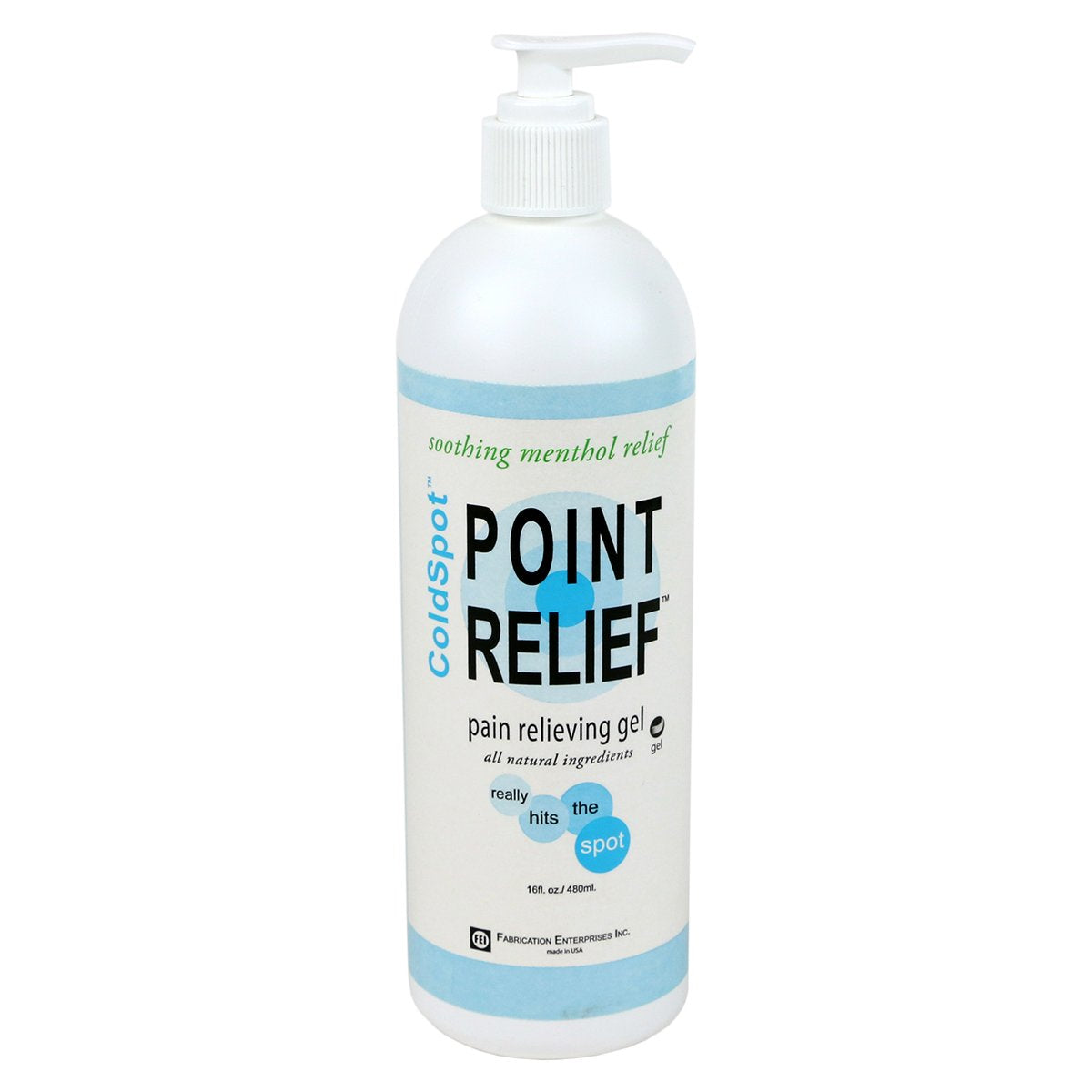 Point Relief 11-0710-1 ColdSpot Gel Pump, 16 oz Gel Pump Point ReliefBuy Supplements Australia