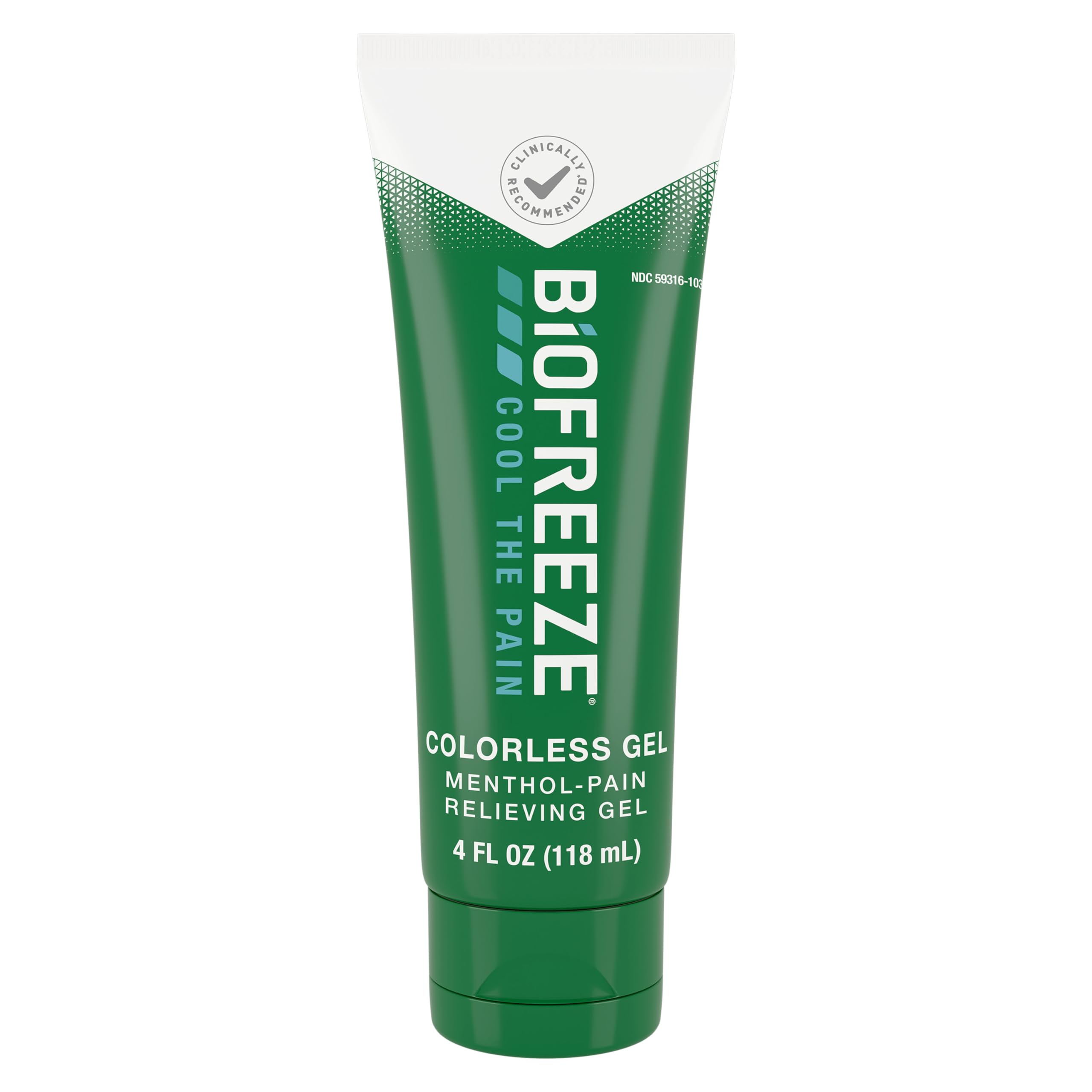 Biofreeze Gel Menthol Pain Relieving Colorless Gel 4 FL OZ Tube For Pain Relief Associated With Sore Muscles, Arthritis, Simple Backaches, And Joint Pain BiofreezeBuy Supplements Australia