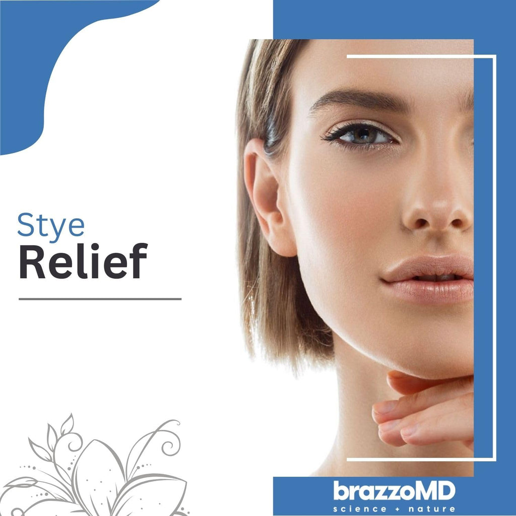 brazmedics brazzoMD Stye Relief - Physician-formulated - Assists Chalazions, Made with Arnica & Calendula 1.0 Fl Oz. brazmedicsBuy Supplements Australia