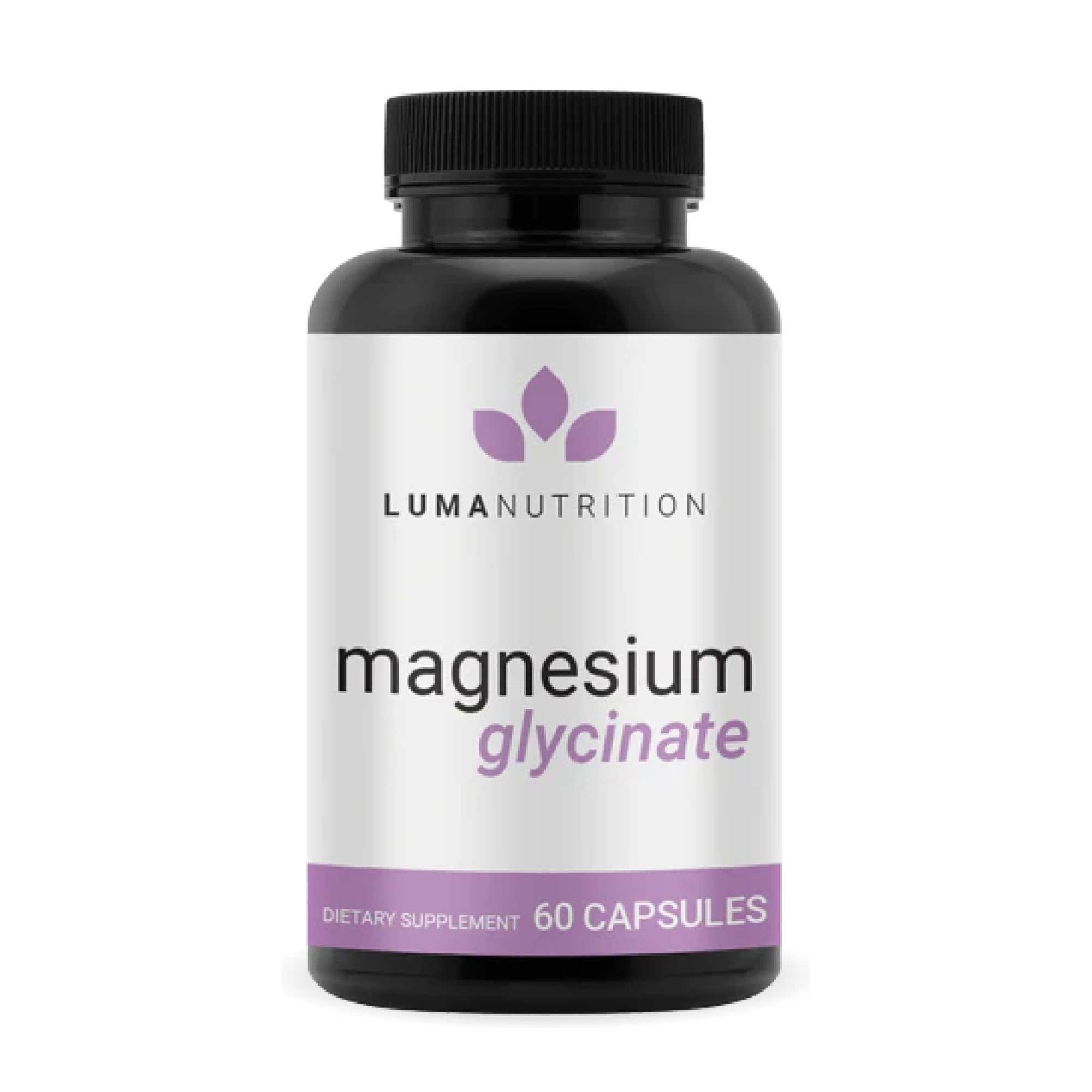 Luma Nutrition Magnesium Glycinate 1000mg - Support Stress, Sleep, Nerve & Muscle Health - 500mg Pure Magnesium Supplement Capsules - Chelated for High Absorption - 60 Veggie Capsules Luma NutritionBuy Supplements Australia