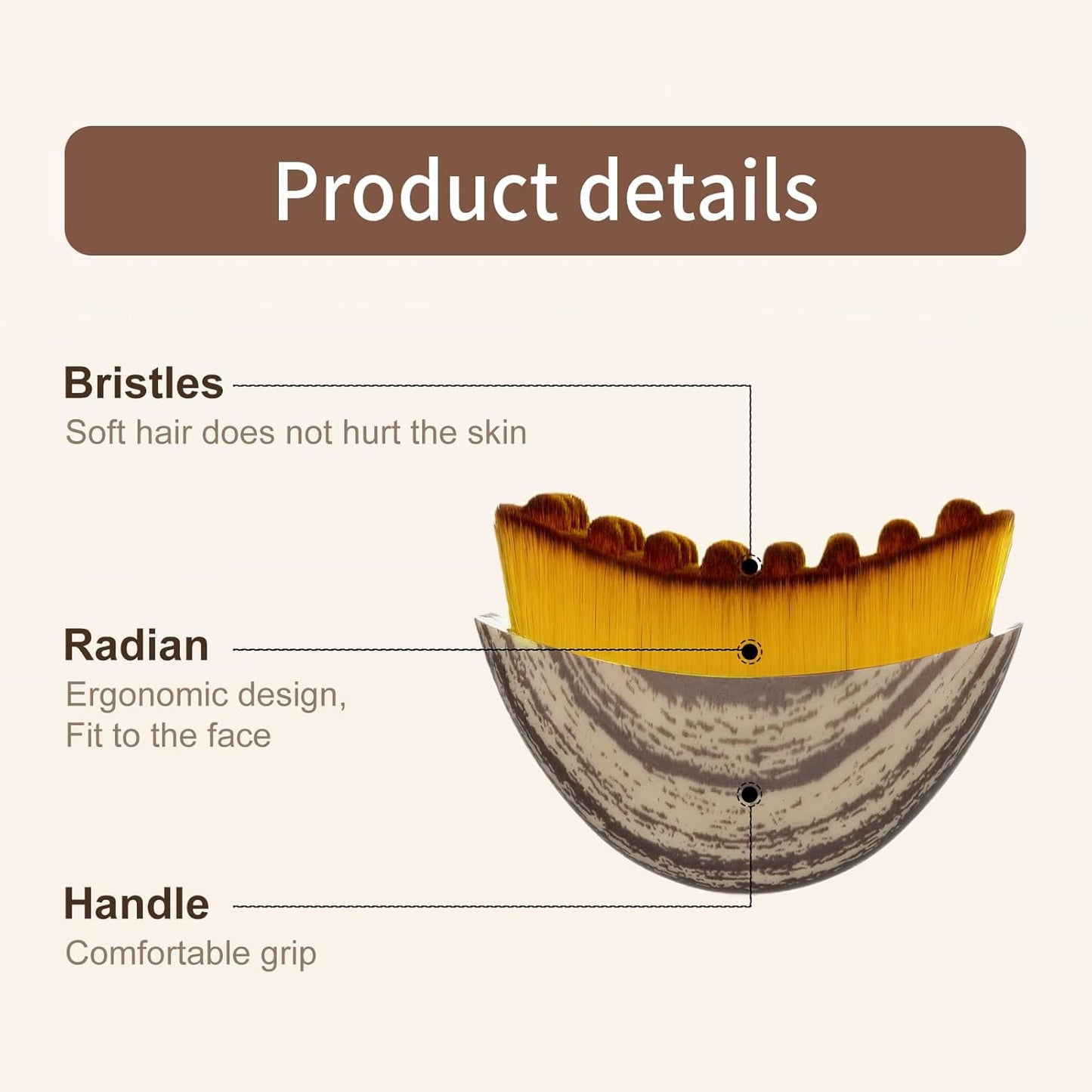 JBSZTH 2-Pack Lymphatic Contour Face Brush, Lymphatic Drainage & Contour Face Massage Brush Set for Gua Sha, Puffiness Reduction, Glowing Skin, Gentle Daily Facial and Body Massage Tool JBSZTH buy supplements Au
