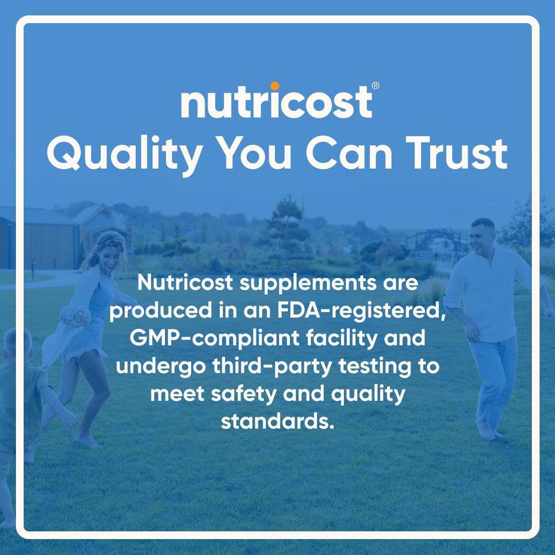 Nutricost Magnesium Glycinate Capsules (180 Capsules, 210 mg Per Serving) - Magnesium Glycinate Supplement for Gentle Absorption NutricostBuy Supplements Australia