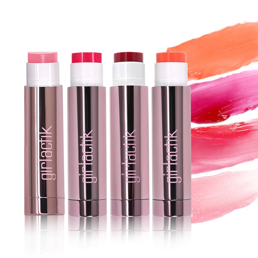 Girlactik Jello Gloss Lip Balm – Hydrating Lip Gloss with Natural Shine, Pink Lemonade Scent, Moisturizing, and Smooth, Perfect for Everyday Lip Care with a Glossy Finish, 0.15 oz (Glossiest) GirlactikBuy Supplements Australia