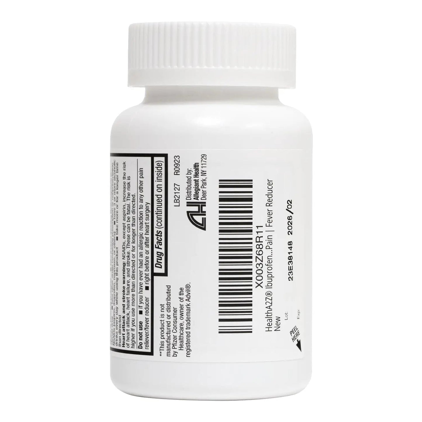 HealthA2Z® Ibuprofen 200mg | Pain Relief | Body Aches | Headache | Arthritis | Cramps | Back Pain | Fever Reducer… (250 Count) (Pack of 2) HealthA2ZBuy Supplements Australia