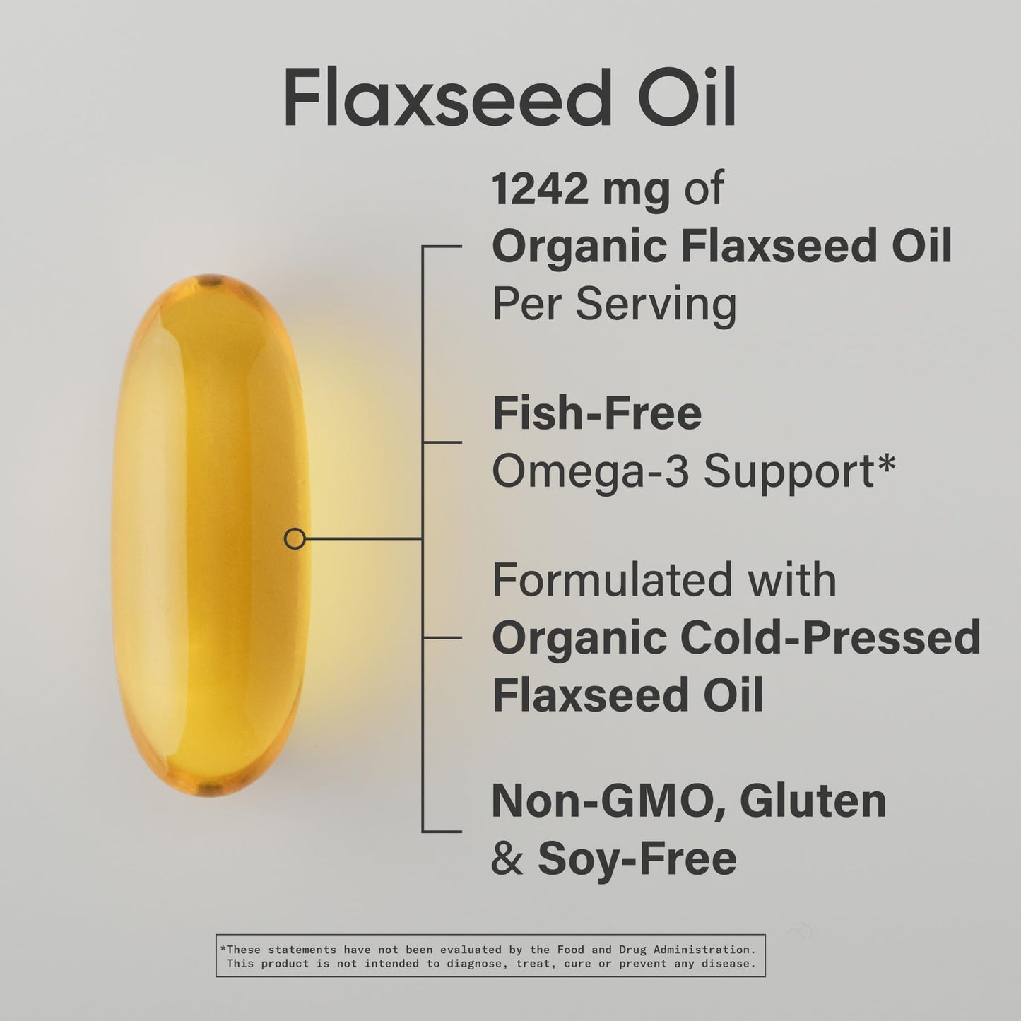 Sports Research Organic Flaxseed Oil Softgels 1242mg - Plant Based Omega 3 Supplement with 720mg ALA for Women & Men - Non-GMO, Soy & Gluten Free (200 Count) Sports Research buy supplements Au