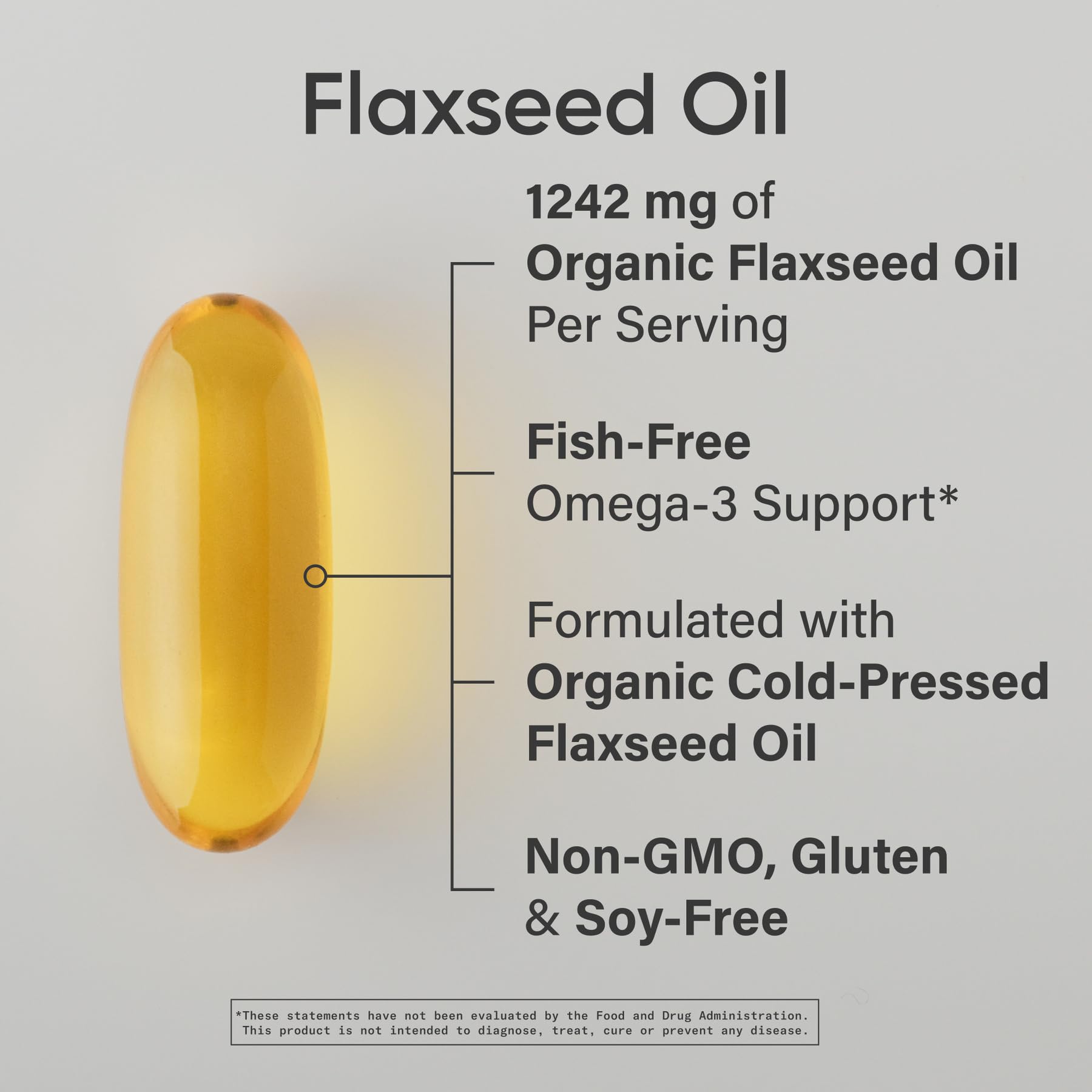 Sports Research Organic Flaxseed Oil Softgels 1242mg - Plant Based Omega 3 Supplement with 720mg ALA for Women & Men - Non-GMO, Soy & Gluten Free (200 Count) Sports Research buy supplements Au