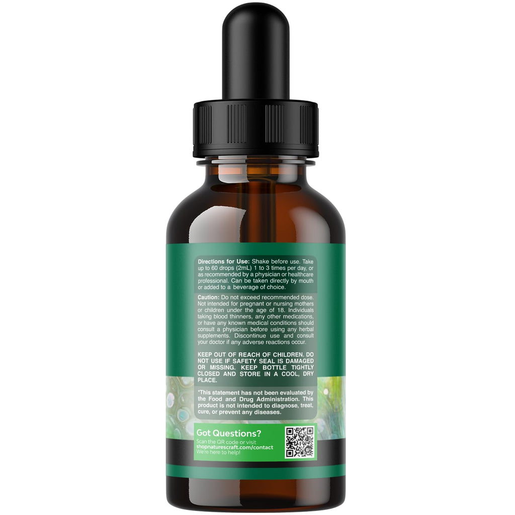 Organic Lymphatic Support Drainage Drops - Herbal Lymphatic Cleanse and Immune Support Supplement with Organic Echinacea Goldenseal & Red Clover Extract - Vegan Non GMO and Alcohol Free - 2 Fl Oz Natures Craft buy supplements Au