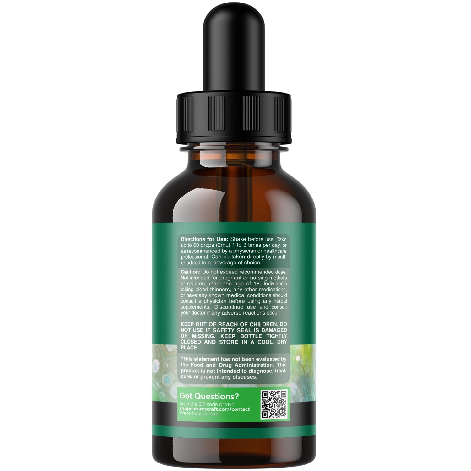 Organic Lymphatic Support Drainage Drops - Herbal Lymphatic Cleanse and Immune Support Supplement with Organic Echinacea Goldenseal & Red Clover Extract - Vegan Non GMO and Alcohol Free - 2 Fl Oz Natures Craft buy supplements Au