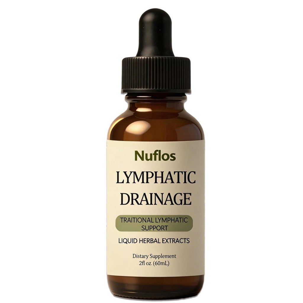 SAPURAIS Nuflos Lymphatic Drainage Drops, Supports Fluid Balance & Immune Health, 2 fl.oz SAPURAIS buy supplements Au