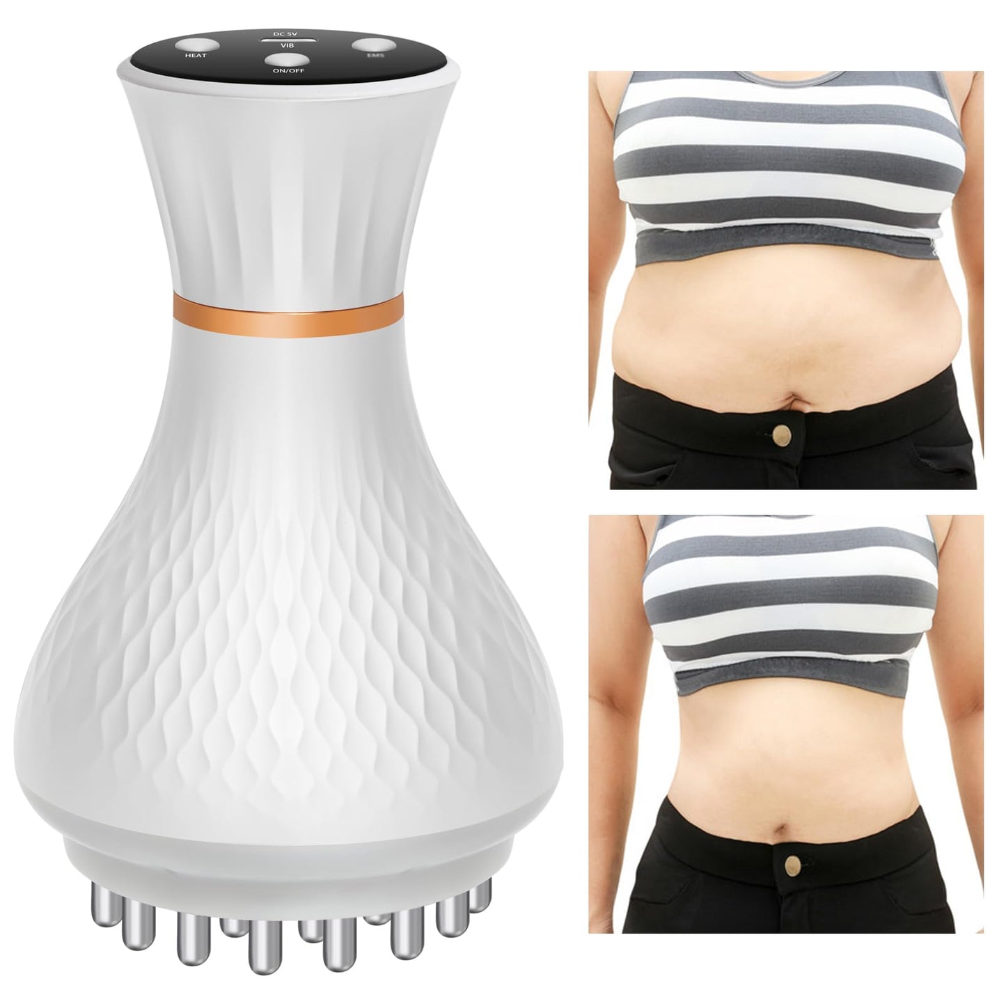 lemonforts Lymphatic Drainage Massager – Portable Cellulite Massage Tool with 19 Intensity Levels for Relaxing Neck, Legs, Arms & Belly lemonforts buy supplements Au