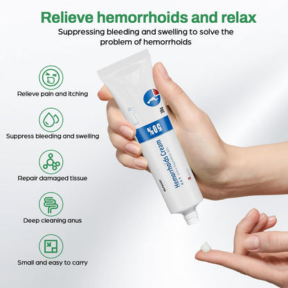 NXHMSWYG Hemorrhoid Cream, Fissure Ointment Body Care Cream Helps to Relieve Pain&Reduce Burning for Men and Women (2pcs) NXHMSWYGBuy Supplements Australia