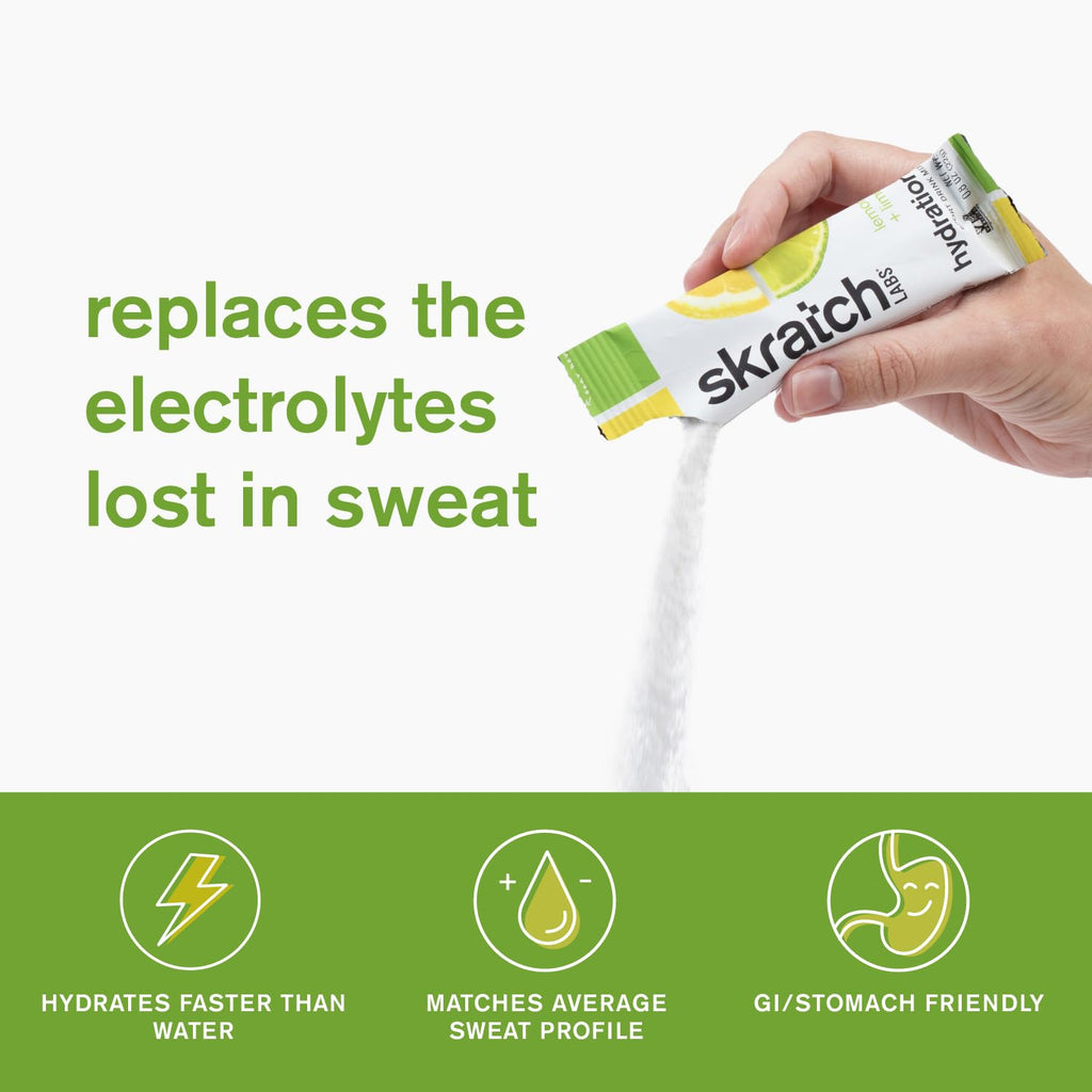 Skratch Labs Hydration Packets - Hydration Drink Mix, Variety Pack (20 Single Serving Packets) - Electrolyte Powder Developed for Athletes and Sports Performance,