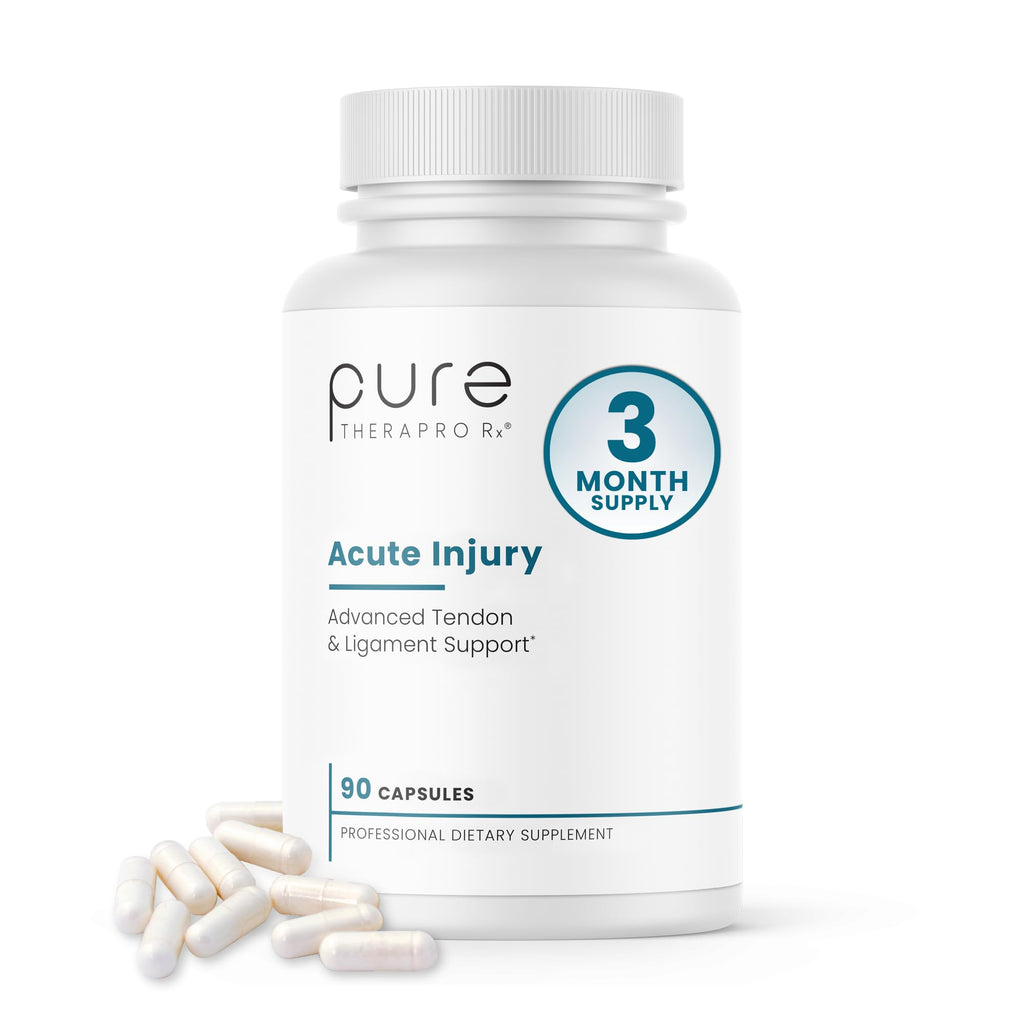 Pure Therapro Rx Acute Injury | Tendon & Ligament Support | Convenient Once a Day Clinical Dose | Supports Tendon Health, Movement & Physical Function | Pharm-Grade (90 Capsules) Pure Therapro RxBuy Supplements Australia