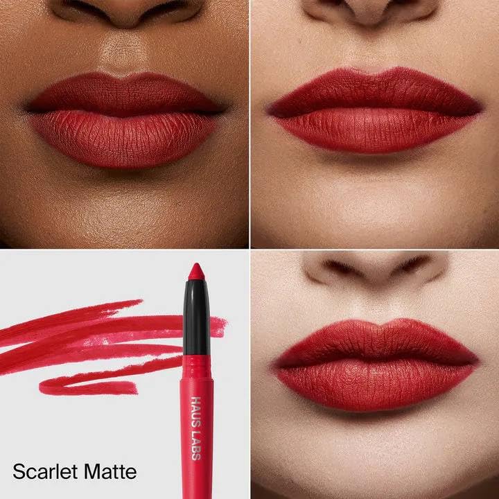 HAUS LABS BY LADY GAGA Le Monster Lip Crayon Scarlet Matte & ENTEL Aloe vera Sheet Masque (BONUS) HAUS LABS BY LADY GAGABuy Supplements Australia