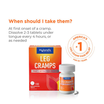 Hyland's Leg Cramps, Relief of Leg, Calf, Charley Horses, and Foot Cramps, 50 Quick-Dissolving Tablets Hyland'sBuy Supplements Australia