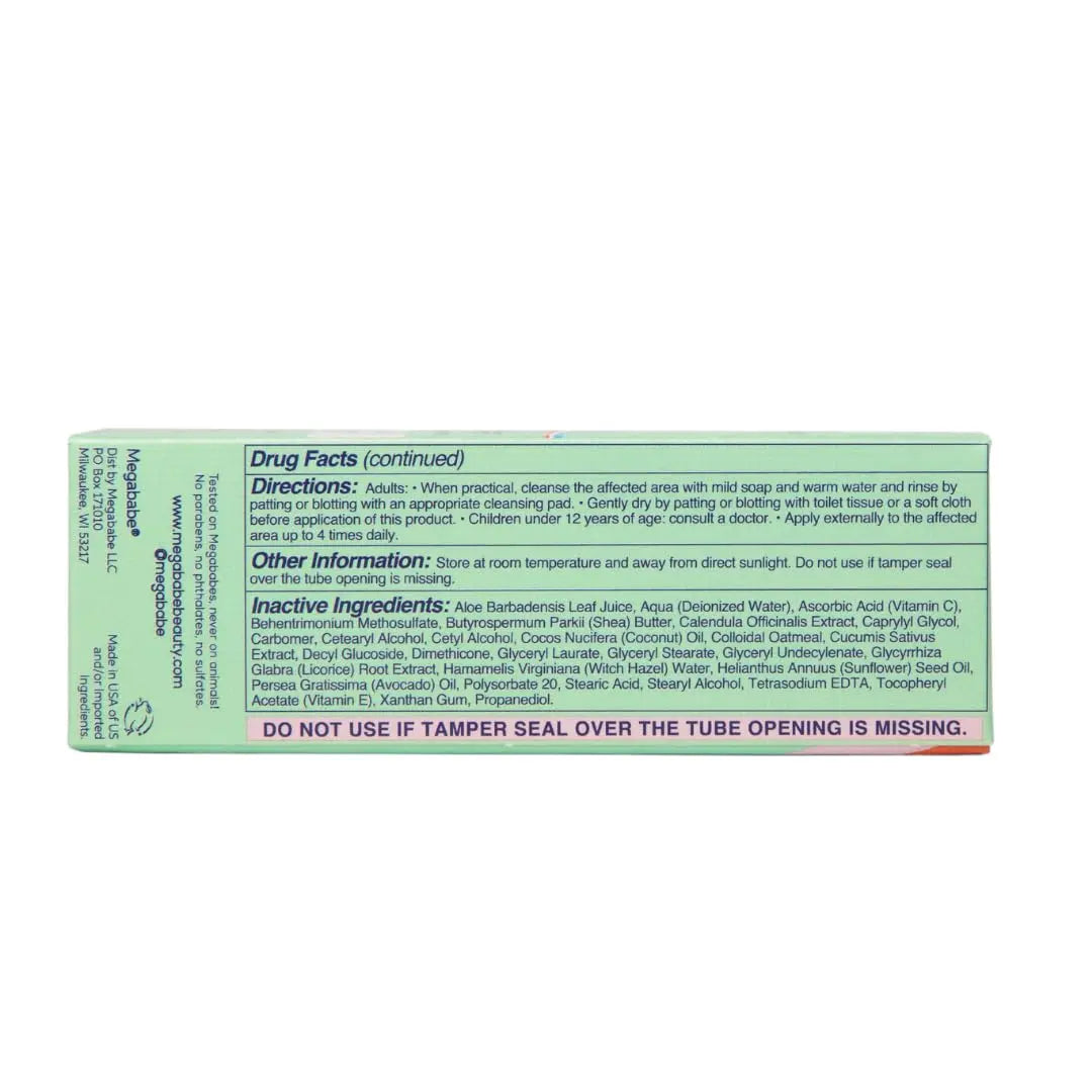 Megababe Hemorrhoidal Ointment | with 5% Lidocaine | Rapid Pain & Itch Relief | Shrinks Swollen Hemorrhoidal Tissue | 1.25 oz MegababeBuy Supplements Australia