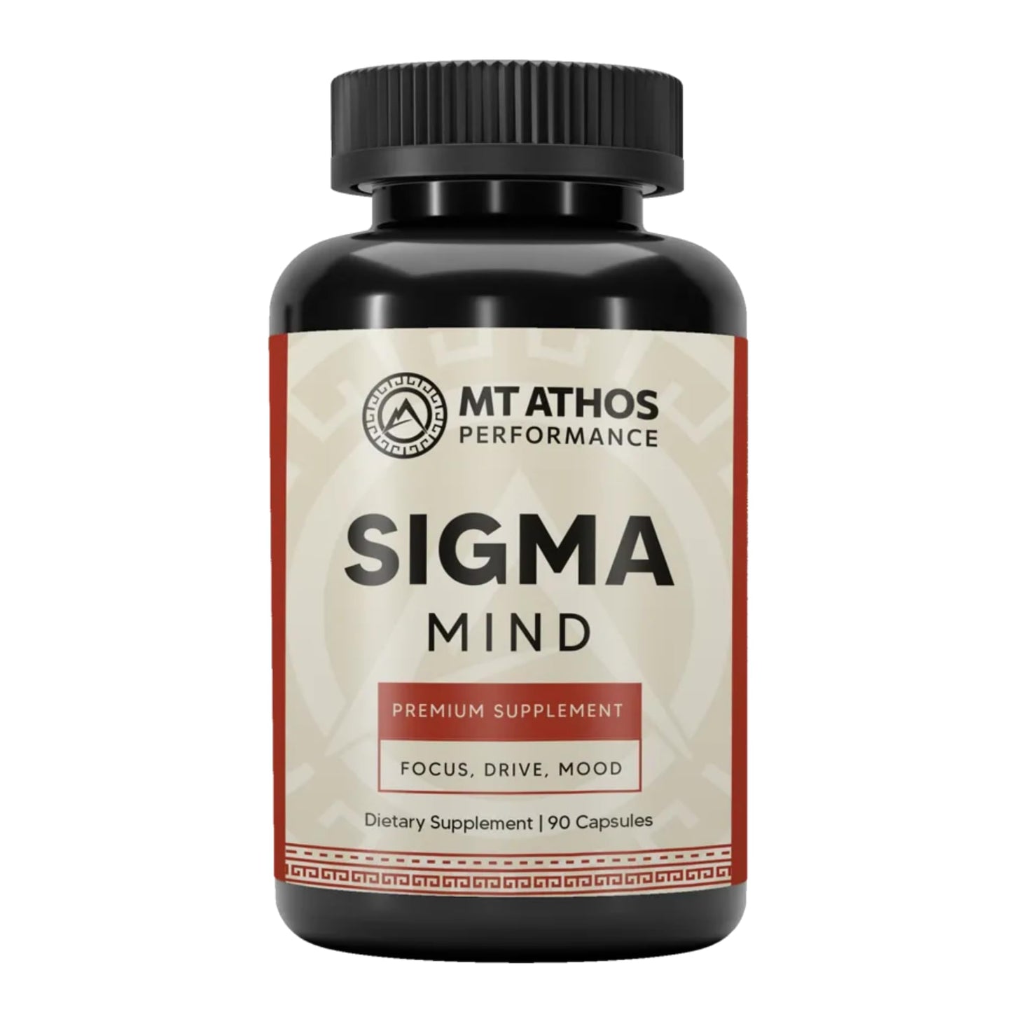 Mt. Athos Performance Sigma Mind | Potent Nootropic Formula to Support Cognitive Function, Improved Focus, Drive, and Mood | 30 Servings, 90 Capsules Mt. Athos Performance buy supplements Au