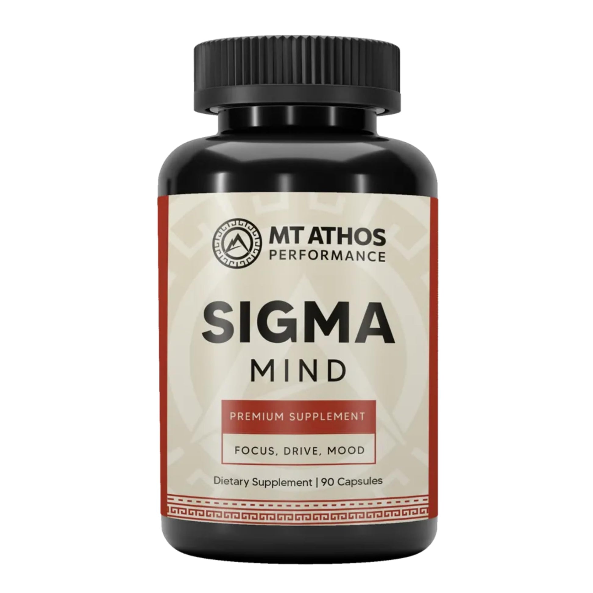 Mt. Athos Performance Sigma Mind | Potent Nootropic Formula to Support Cognitive Function, Improved Focus, Drive, and Mood | 30 Servings, 90 Capsules Mt. Athos Performance buy supplements Au