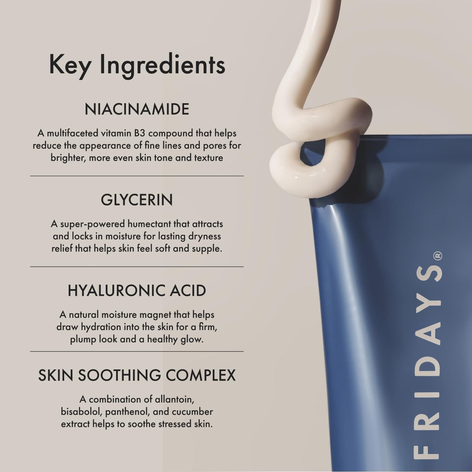 Summer Fridays Jet Lag Mask - Hydrating Face Moisturizer + Mask - Enriched with Hyaluronic Acid, Niacinamide, Glycerin + Antioxidants Helps Nourish Skin for a Renewed + Radiant Complexion (2.25 Oz) Summer FridaysBuy Supplements Australia