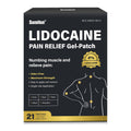 Sumifun 4% Lidocaine Patches,Maximum Strength Pain Relieving Patch Back, Shoulder, Joints, Knee Pain Relief and Muscle Soreness - 8 Hour Pain Relief (21 Count(Pack of 1)) SumifunBuy Supplements Australia