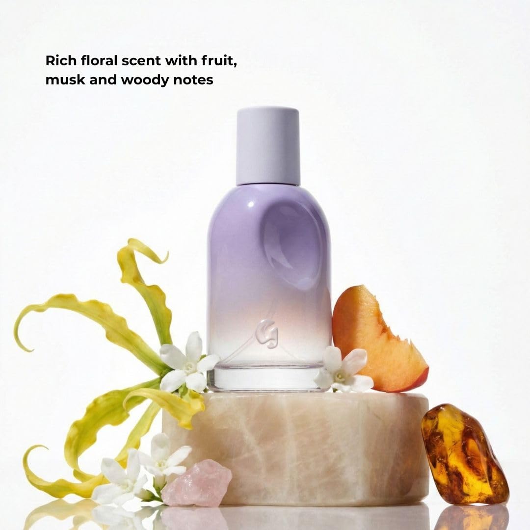 Glossier You Fleur Duo Perfume Gift Set: Fresh Floral Eau de Parfum with Ylang-Ylang, Apricot Skin & Ambrox Notes GlossierBuy Supplements Australia