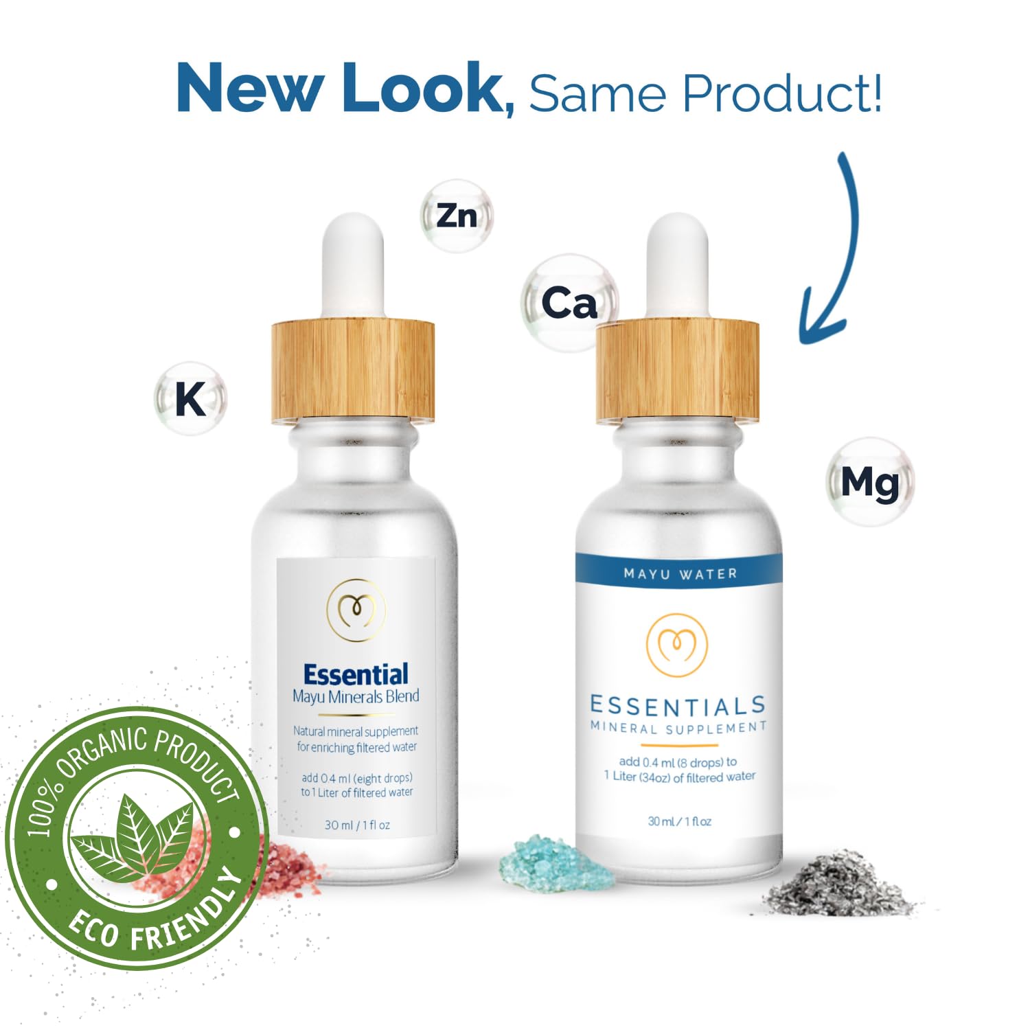 MAYU Trace Mineral Drops - 1 Bottle - 80+ Full-Spectrum Ionic Minerals for Water - Great-Tasting Mineral Supplement for Hydration - Magnesium, Potassium & Zinc - No Additives - 30 Servings mayu buy supplements Au