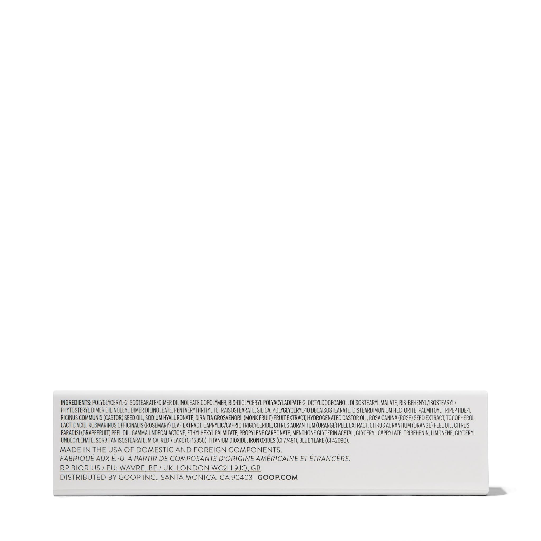 goop Beauty Hydra-Barrier Gel Gloss | Hydrating Lip Gloss to Moisturize & Plump Lips | Hyaluronic Acid & Vitamin E | Blossom - Sheer Petal Pink | 0.13 oz goopBuy Supplements Australia