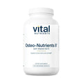 Vital Nutrients Osteo-Nutrients II - Vitamin K2 + D3, Calcium, Boron, and Magnesium for Bone Strength* - Healthy Heart Support - Vegetarian Supplement - Gluten, Dairy, Soy Free - 240 Capsules Vital NutrientsBuy Supplements Australia
