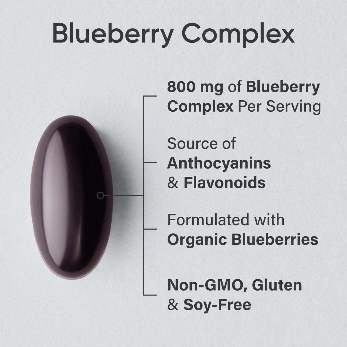 Sports Research Blueberry Capsules - Made from Organic Blueberries with Organic Extra Virgin Olive Oil - Non-GMO & Gluten Free - 60 Liquid Softgels Sports Research buy supplements Au